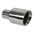 Vibrant Performance 3.5IN ROUND STAINLESS STEEL TIP (DOUBLE WALL, ANGLE CUT) 1226